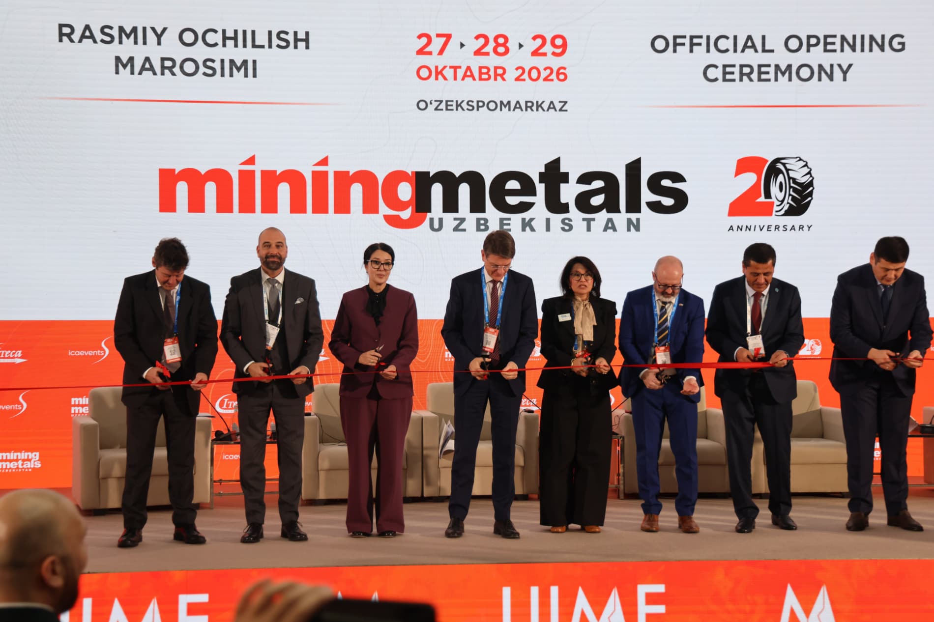 Toshkentda UIMF 2026 xalqaro tog‘-metallurgiya forumi o‘z ishini boshladi