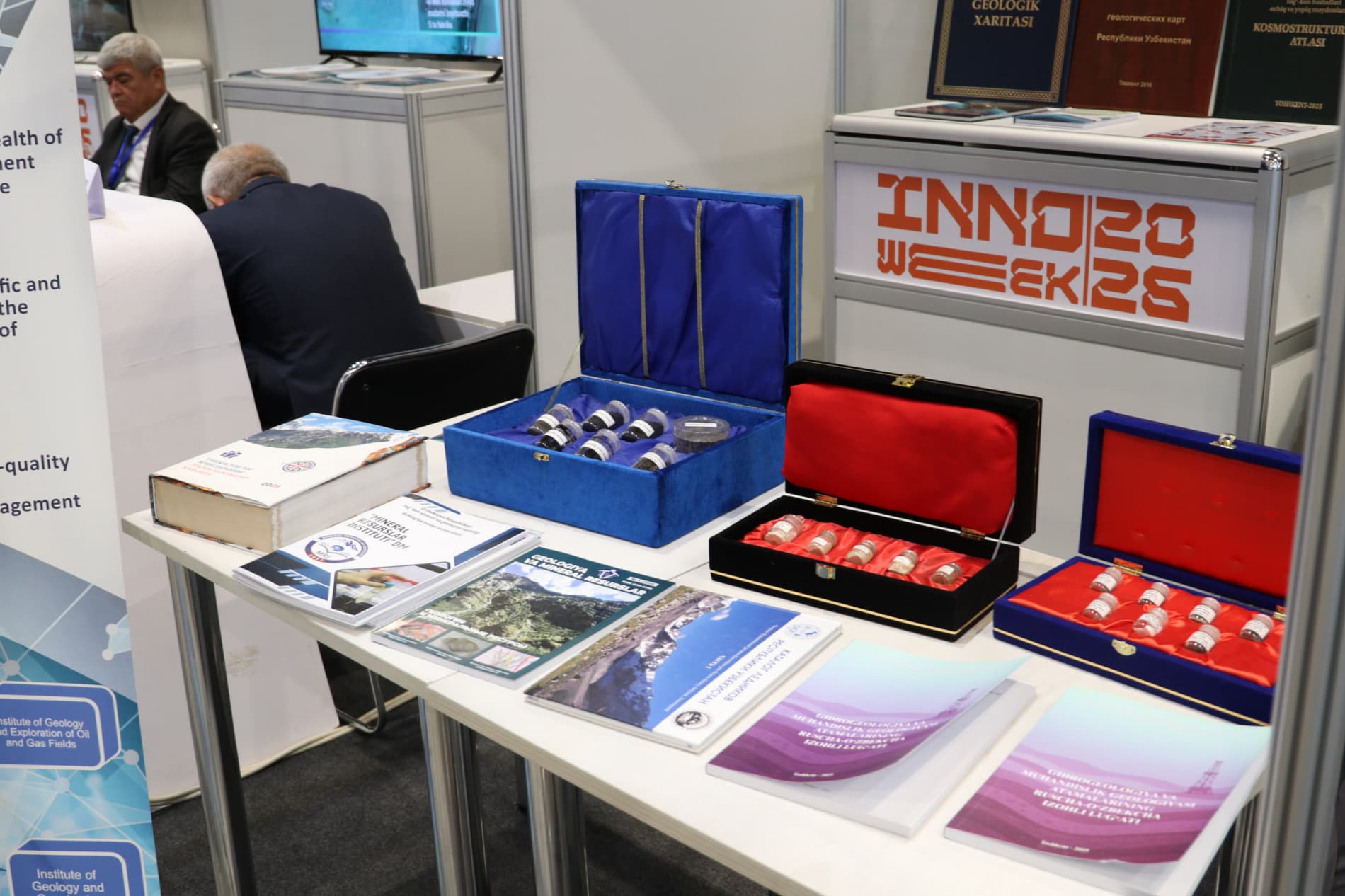 Tog‘-kon sanoati va geologiya sohasi korxonalari InnoWeek–2026 ko‘rgazmasida ishtirok etmoqda
