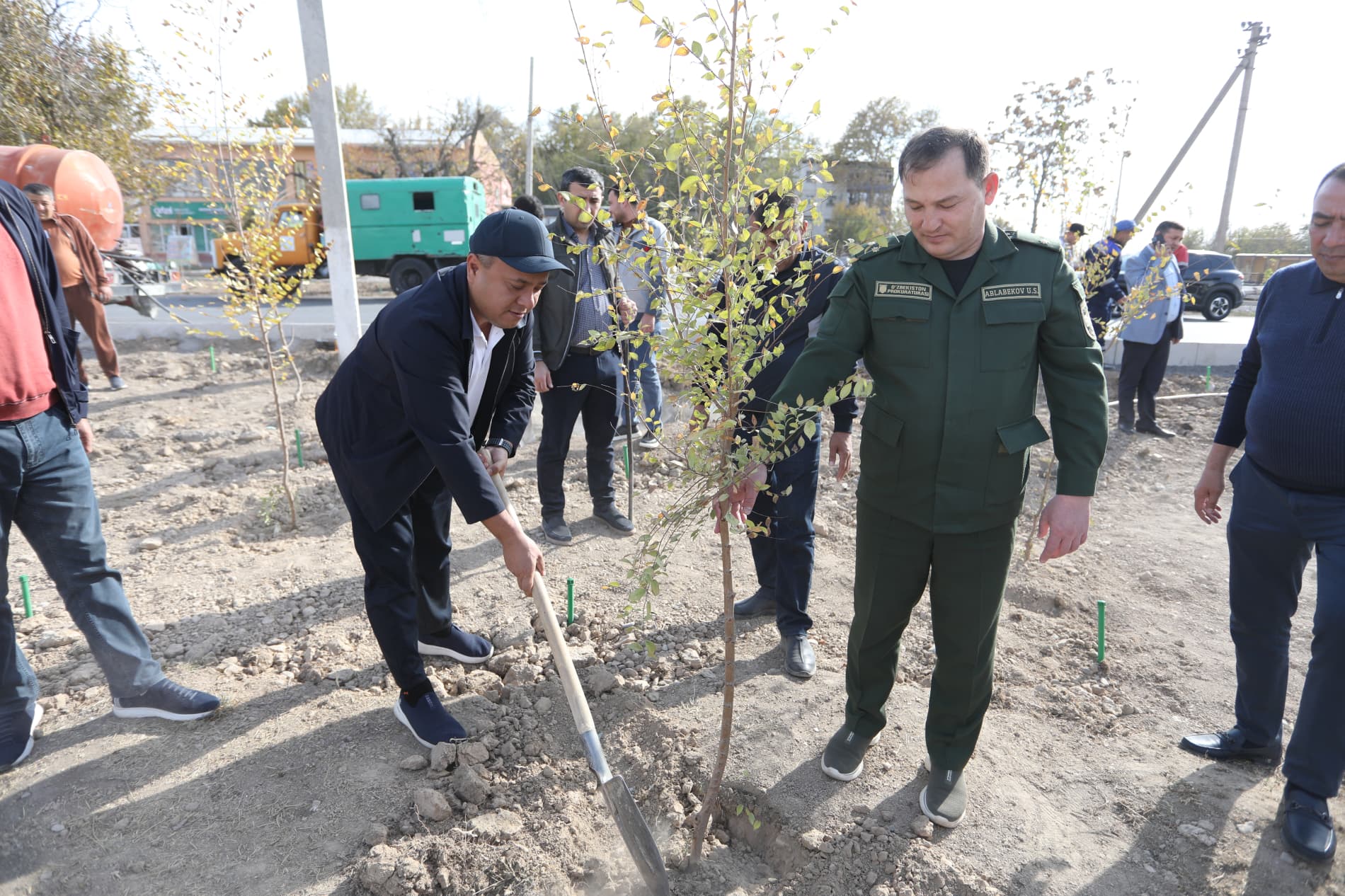 CHIRCHIQDA “YASHIL MAKON” UMUMMILLIY LOYIHASINING KUZGI MAVSUMI BOSHLANDI
