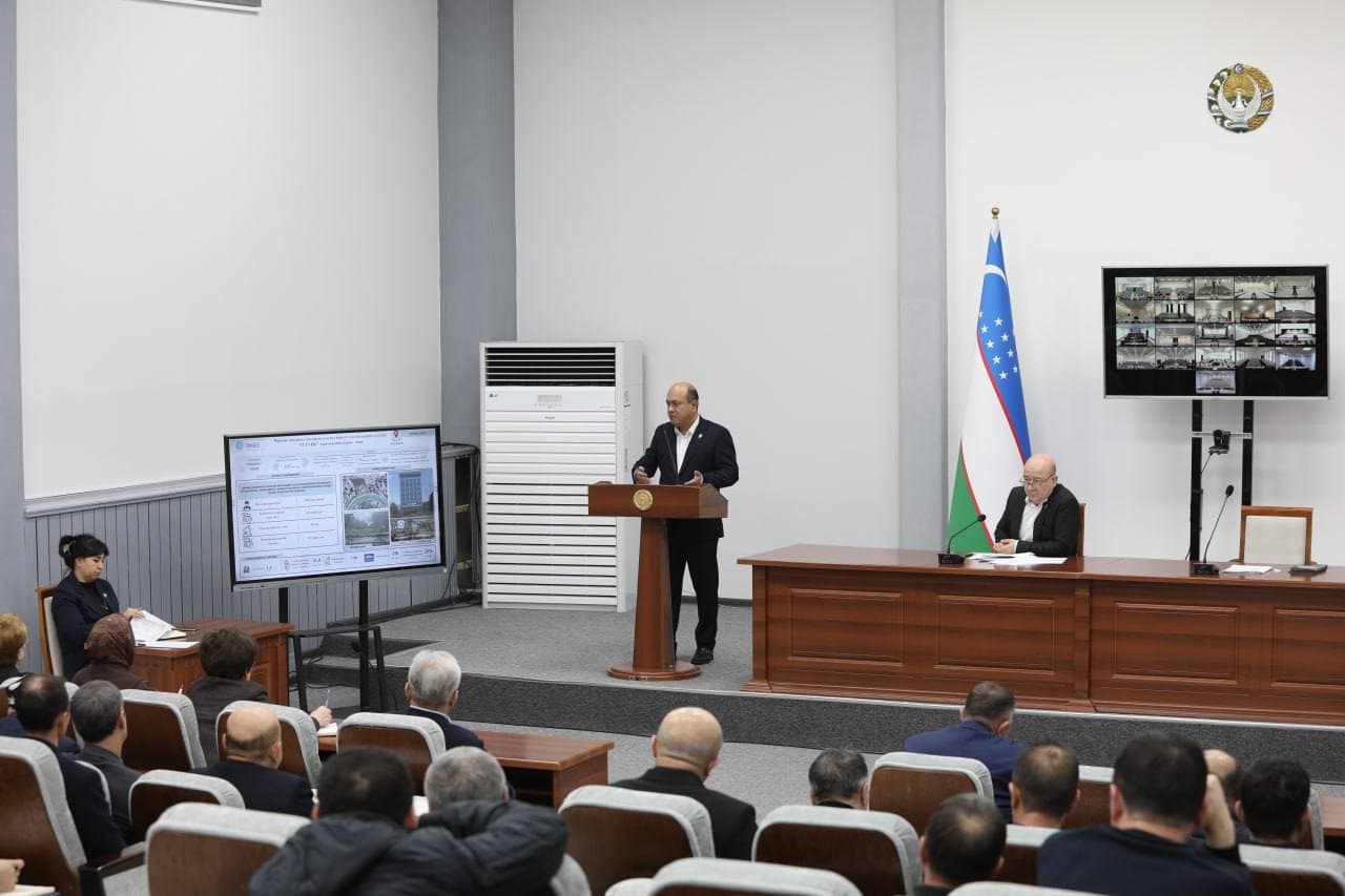 Xalq deputatlari Chirchiq shahar Kengashining yigirma ikkinchi sessiyasi bo‘lib o‘tdi