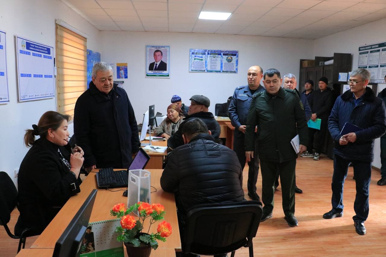 ПҚ-1 қарори ижроси доирасида Қўрсой маҳалласида ўрганиш ишлари олиб борилди