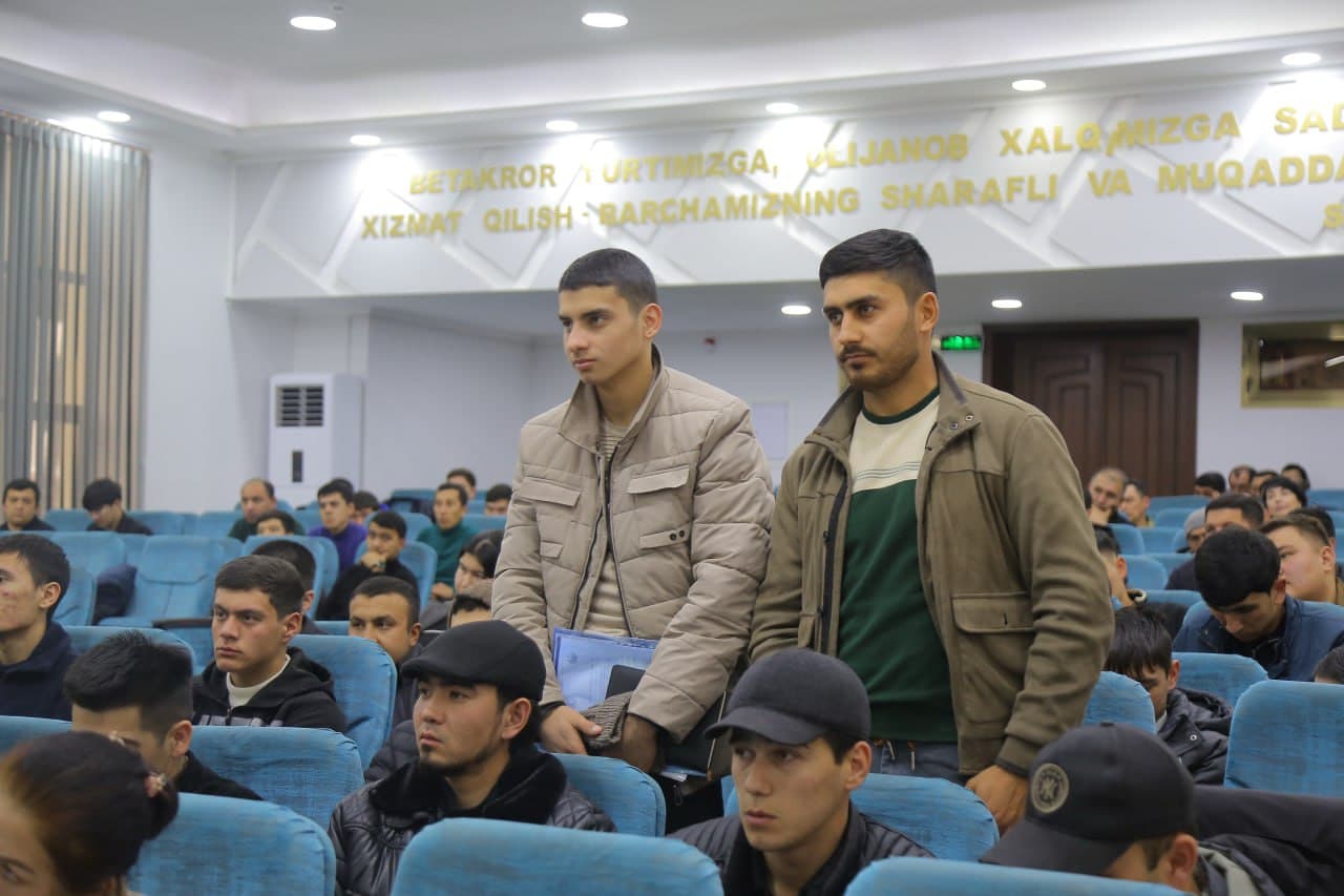 Rahbarlar va yoshlar uchrashuvi o‘tkazildi