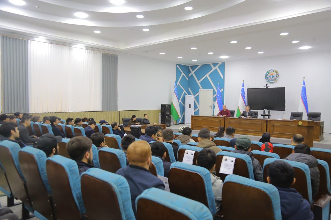 Rahbarlar va yoshlar uchrashuvi o‘tkazildi