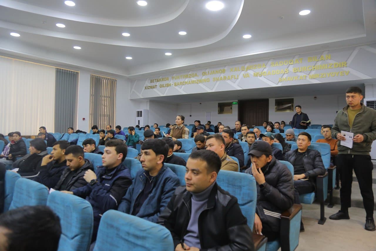 Rahbarlar va yoshlar uchrashuvi o‘tkazildi