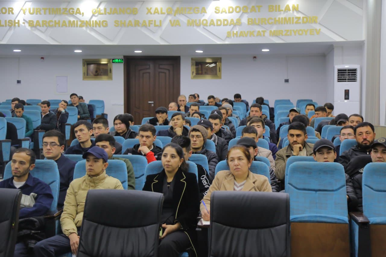 Rahbarlar va yoshlar uchrashuvi o‘tkazildi