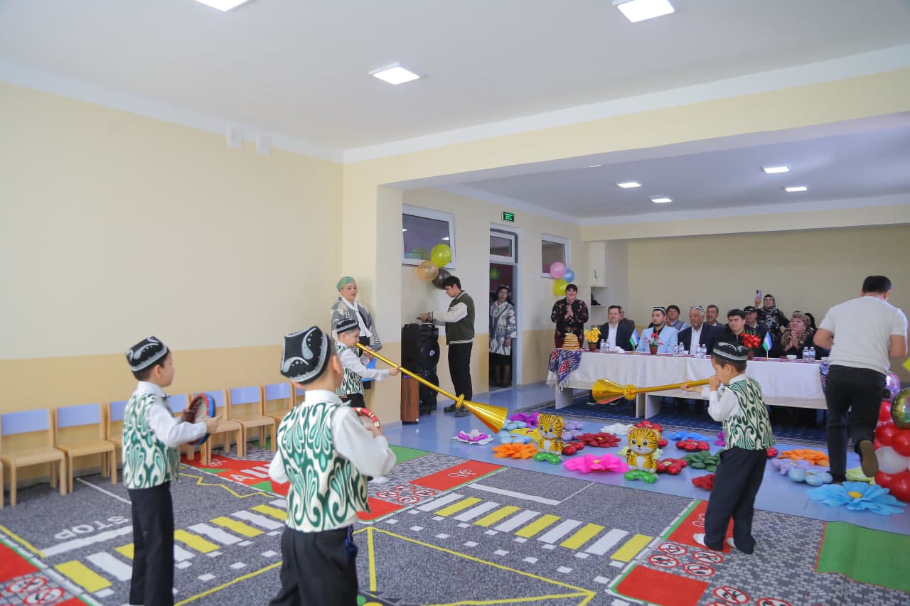 “Kichiksoy” mahallasida yangi maktabgacha ta’lim muassasasi foydalanishga topshirildi