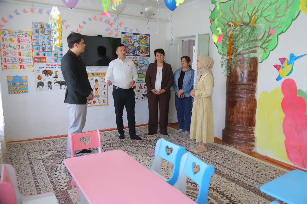 Tumanimizda yana bir oilaviy nodavlat maktabgacha ta’lim tashkiloti foydalanishga topshirildi