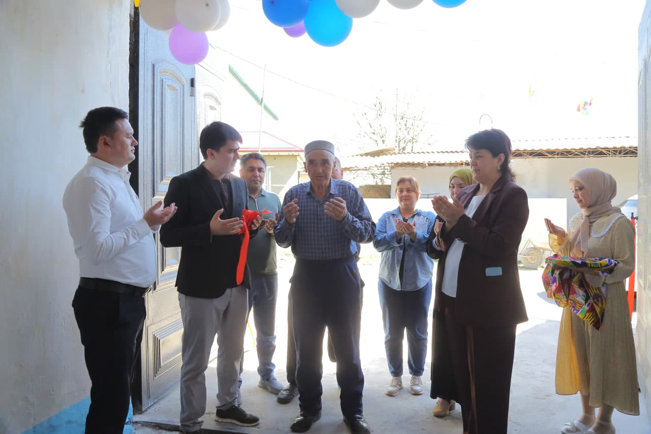 Tumanimizda yana bir oilaviy nodavlat maktabgacha ta’lim tashkiloti foydalanishga topshirildi