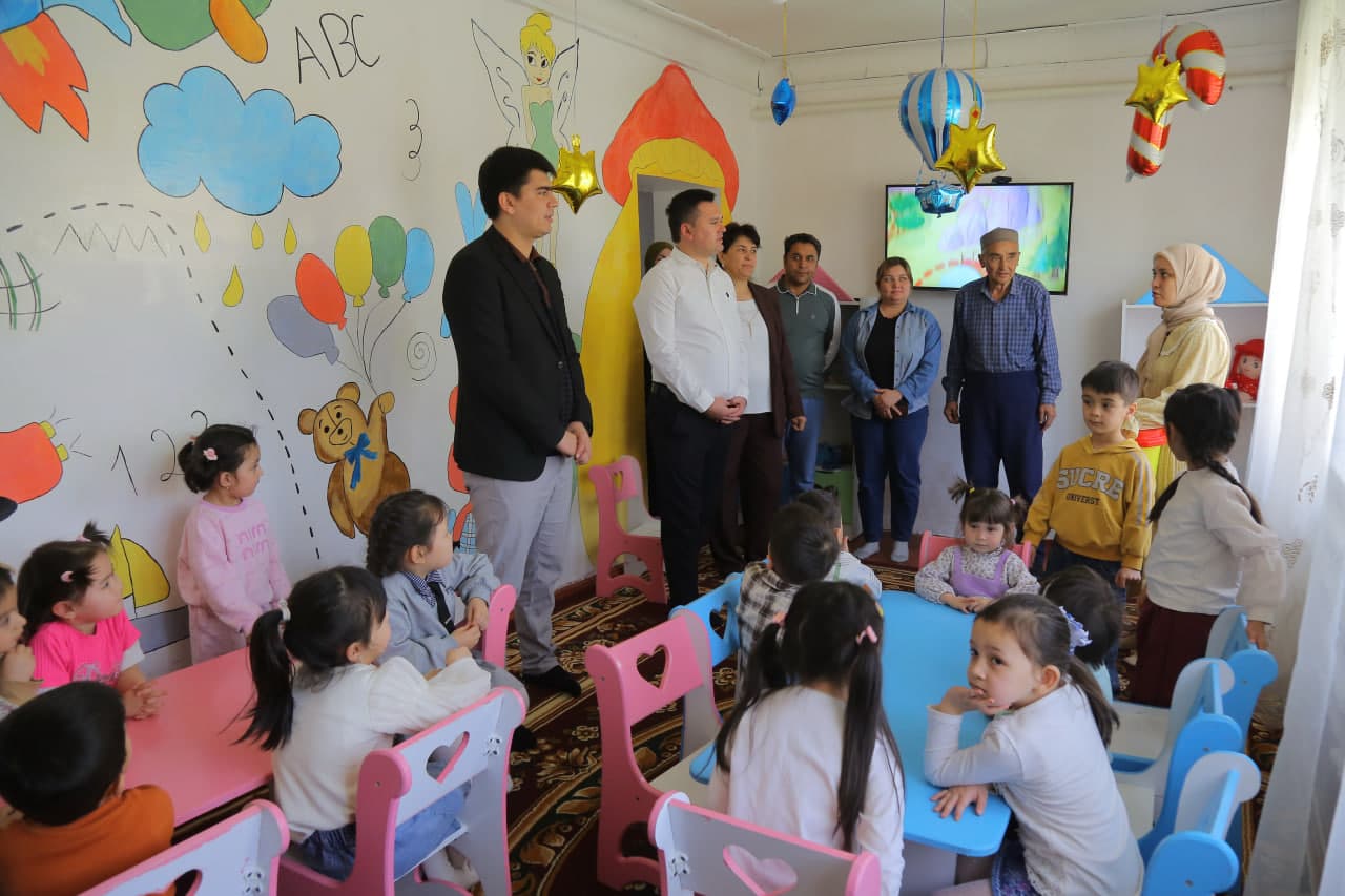 Tumanimizda yana bir oilaviy nodavlat maktabgacha ta’lim tashkiloti foydalanishga topshirildi