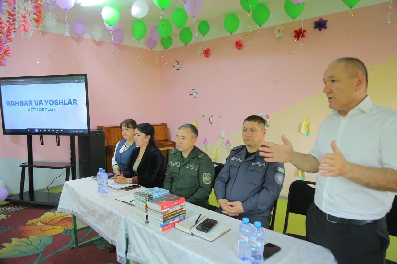 “Pargos” MFY hududida yoshlar bilan ochiq muloqot tashkil etildi