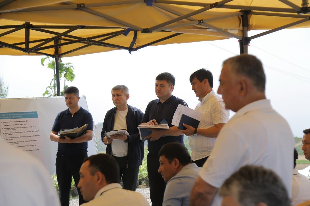 Bo‘stonliqda agrar sohani rivojlantirish masalasiga bag‘ishlangan muloqot o‘tkazildi