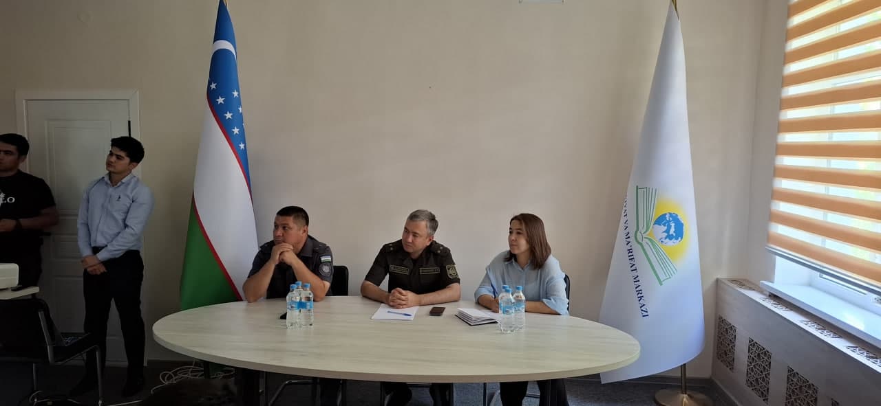 Yoshlar bilan ochiq muloqot: sun’iy intellekt va kelajak loyihalari muhokama qilindi