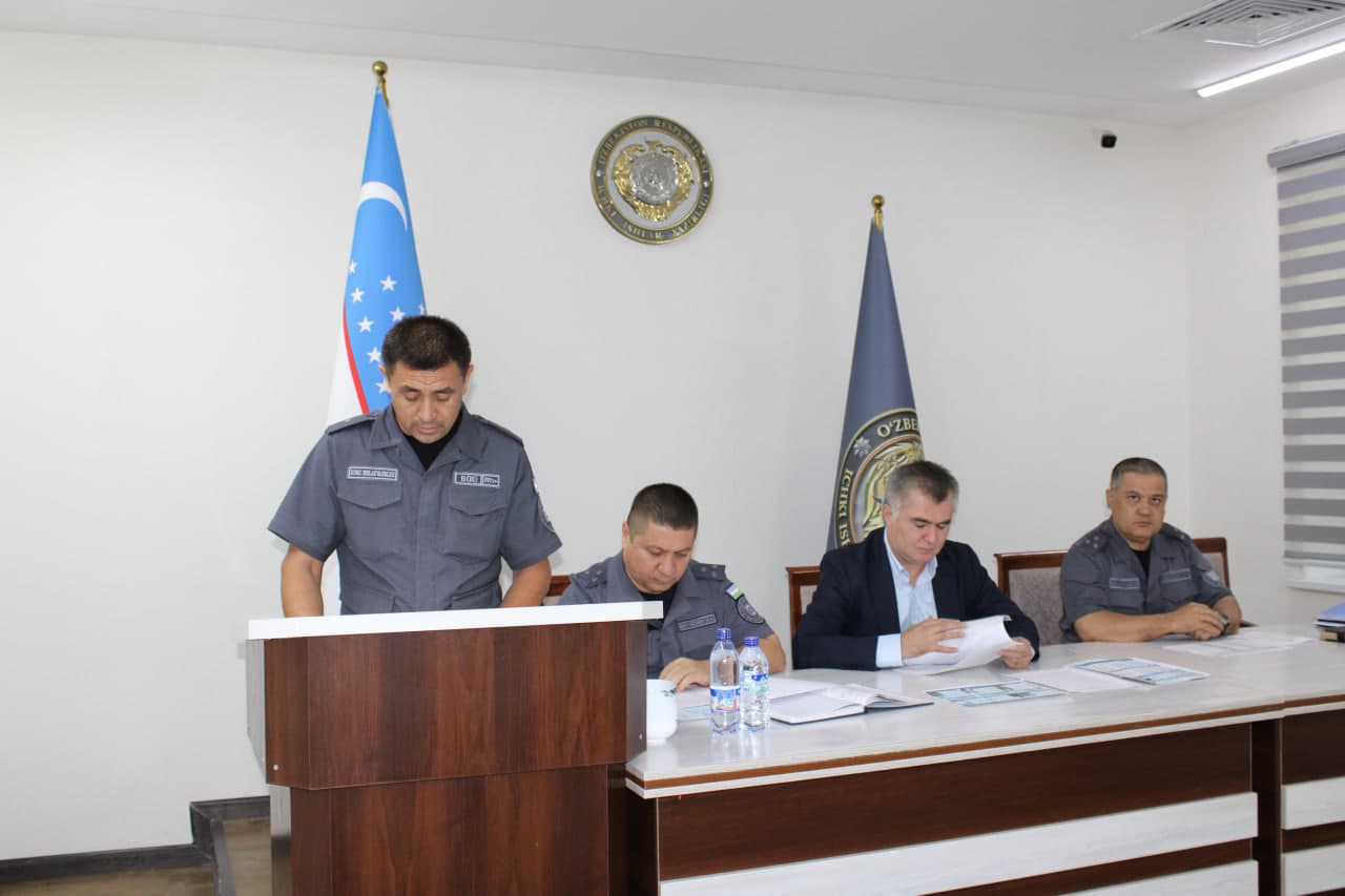 Jamoat xavfsizligini ta’minlash va huquqbuzarliklarning oldini olish masalalari muhokama qilindi