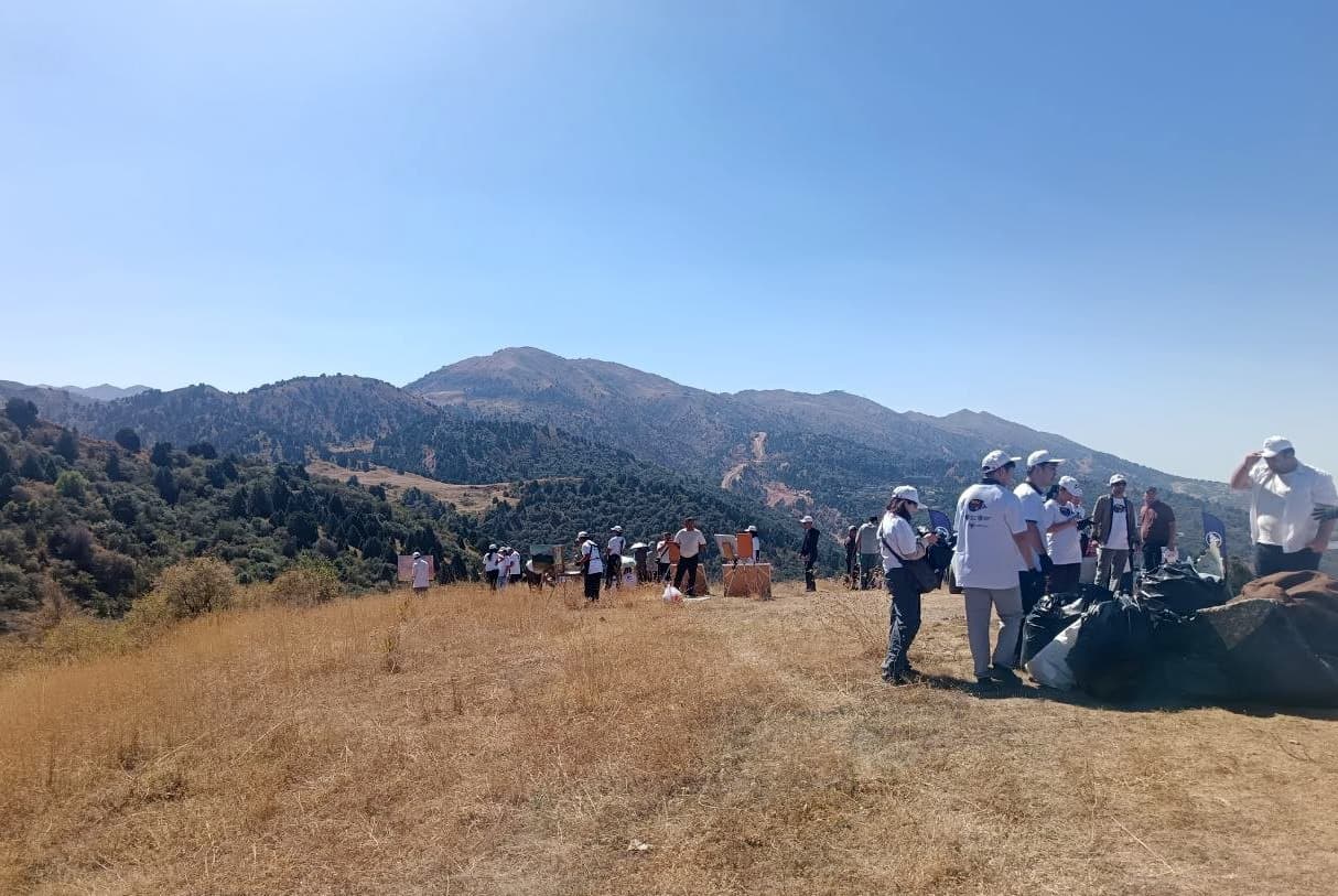 Chimyonda ommaviy plogging eko-aksiyasi tashkil etildi