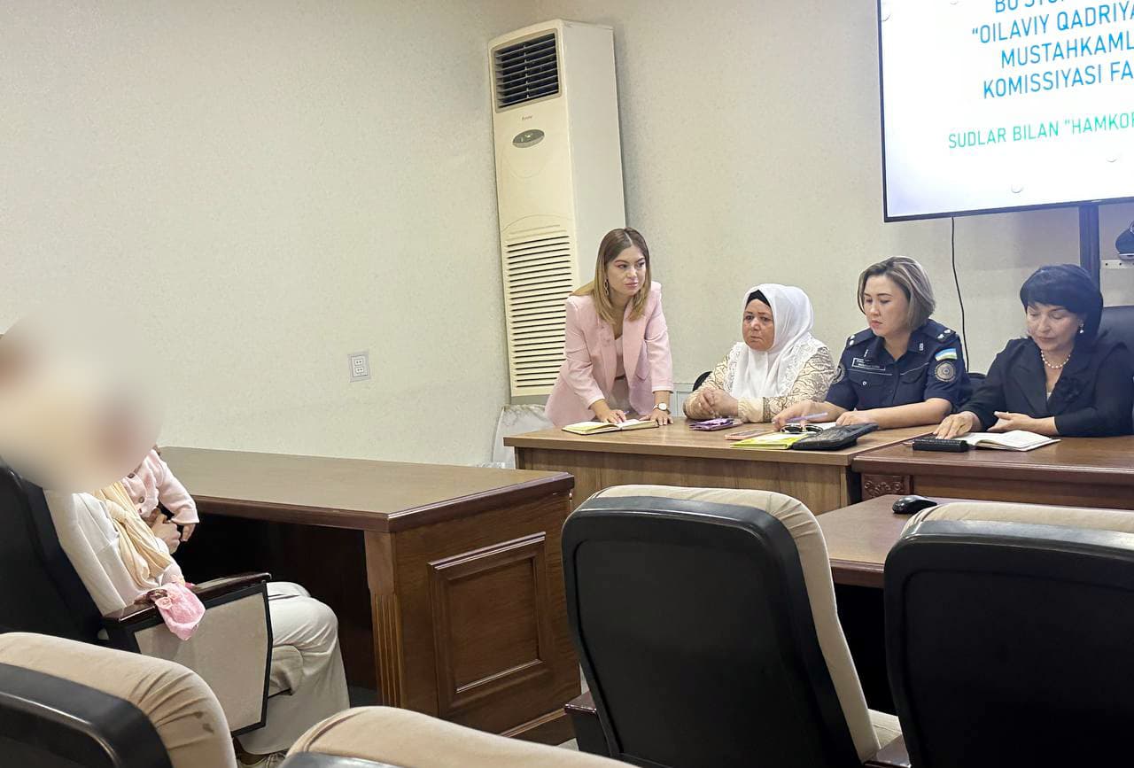 Ajrim yoqasidagi va nizoli oilalar bilan profilaktik uchrashuv o‘tkazildi