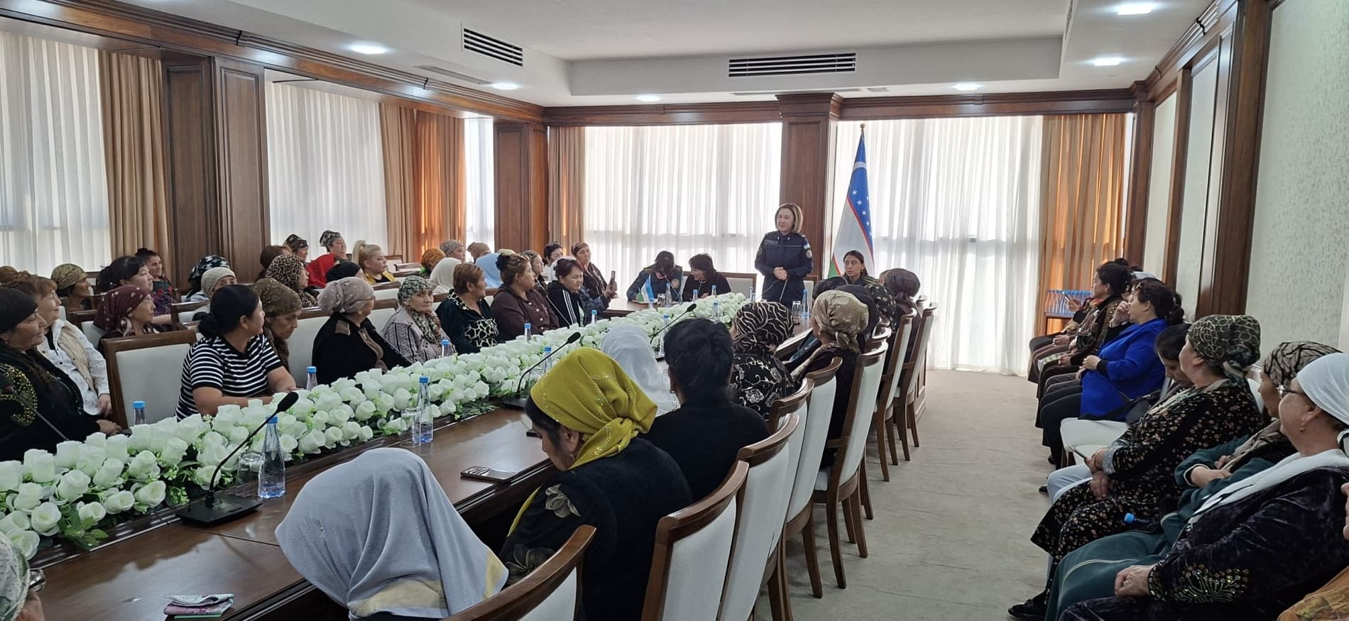“Ayollar daftari”ga kiritilgan xotin-qizlar uchun psixologik va huquqiy seminar-trening tashkil etildi