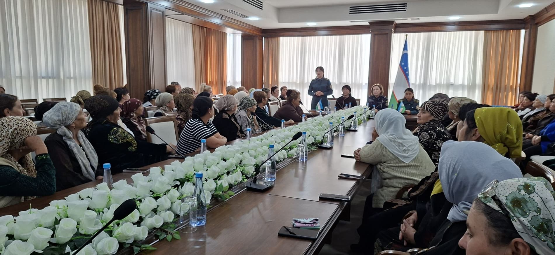 “Ayollar daftari”ga kiritilgan xotin-qizlar uchun psixologik va huquqiy seminar-trening tashkil etildi