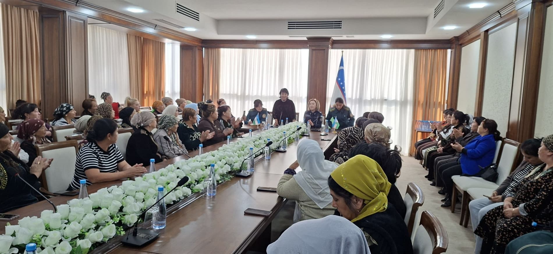“Ayollar daftari”ga kiritilgan xotin-qizlar uchun psixologik va huquqiy seminar-trening tashkil etildi