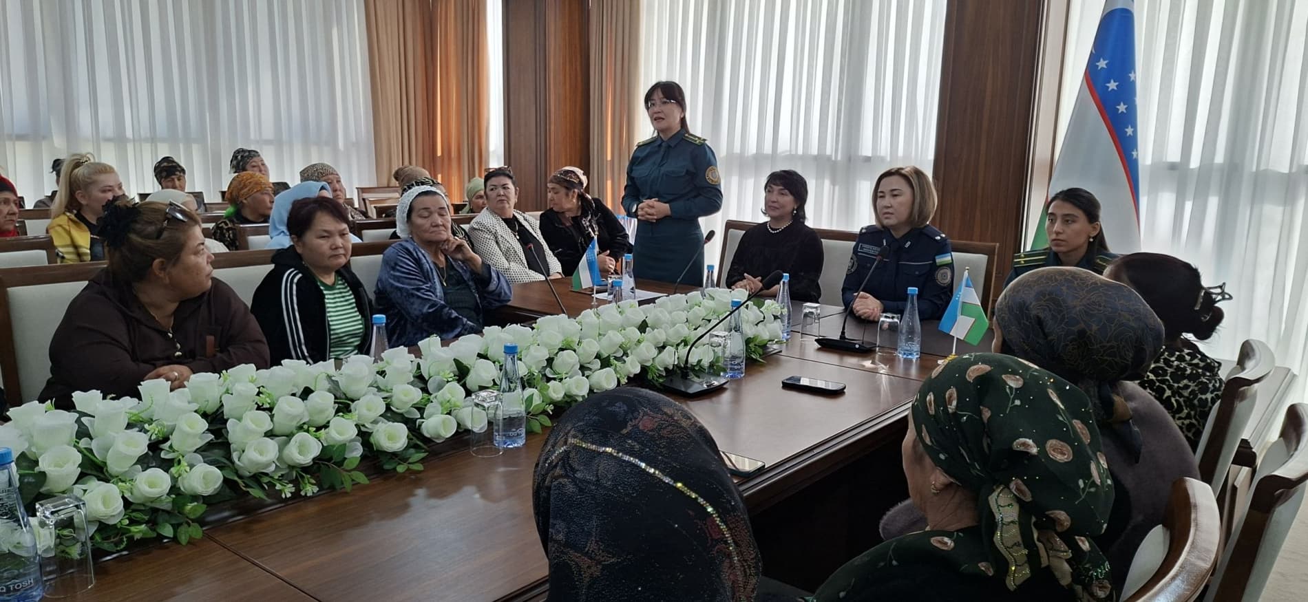 “Ayollar daftari”ga kiritilgan xotin-qizlar uchun psixologik va huquqiy seminar-trening tashkil etildi