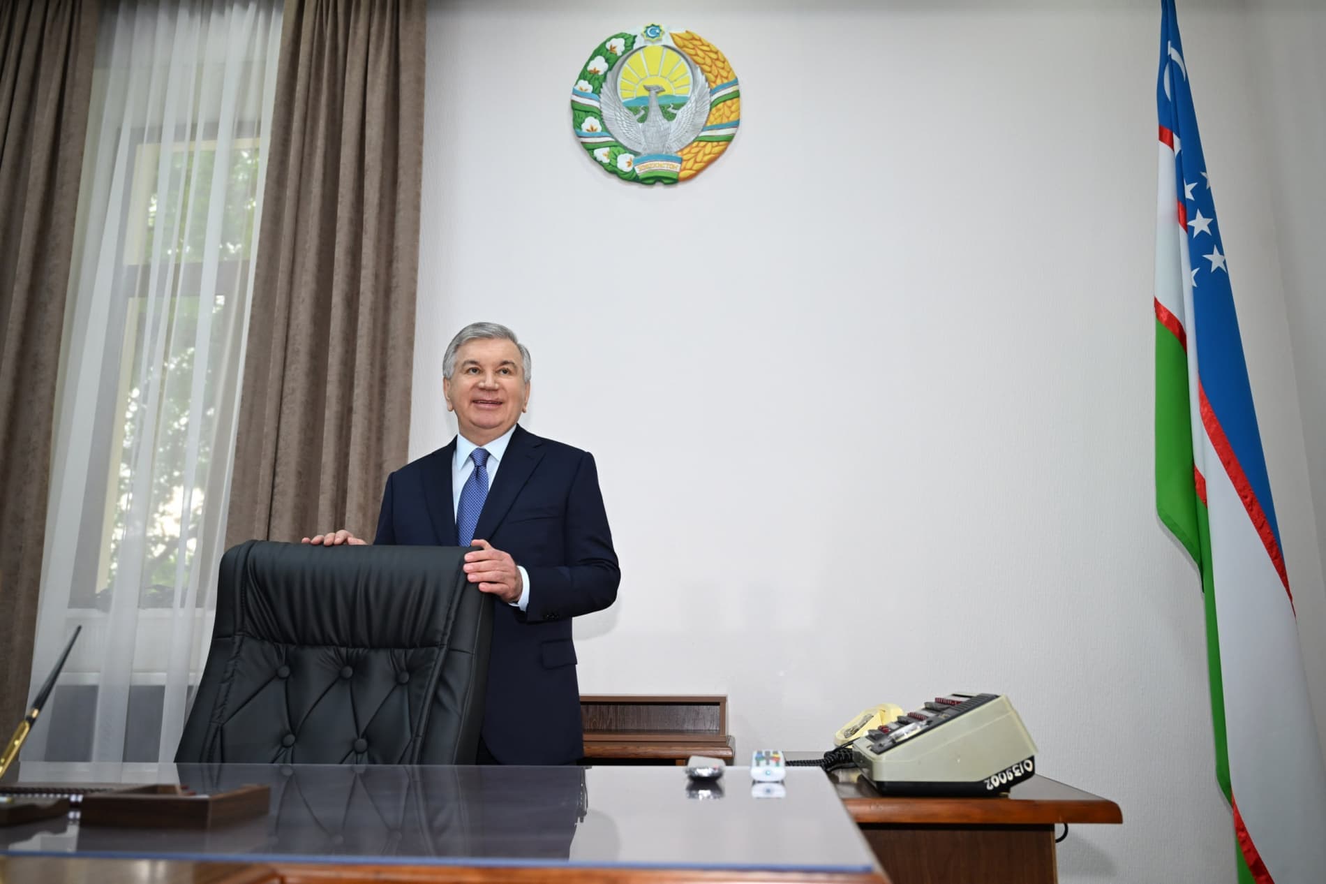 Prezident Shavkat Mirziyoyev Toshkent shahrining Mirzo Ulugʻbek tumani hokimligi faoliyati bilan tanishdi.