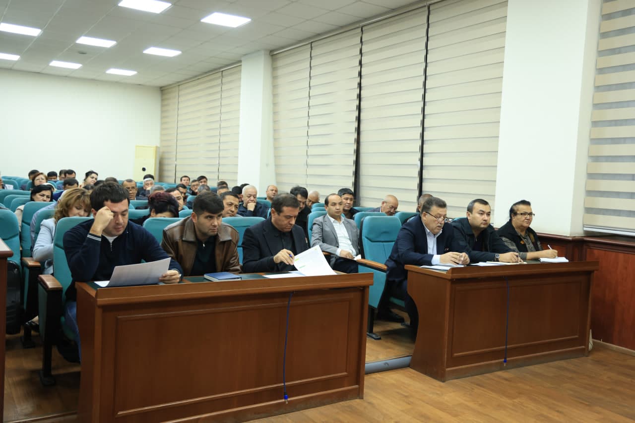 Миробод туманида кўкаламзорлаштириш ишларини ташкил этишга бағишланган йиғилиш ўтказилди