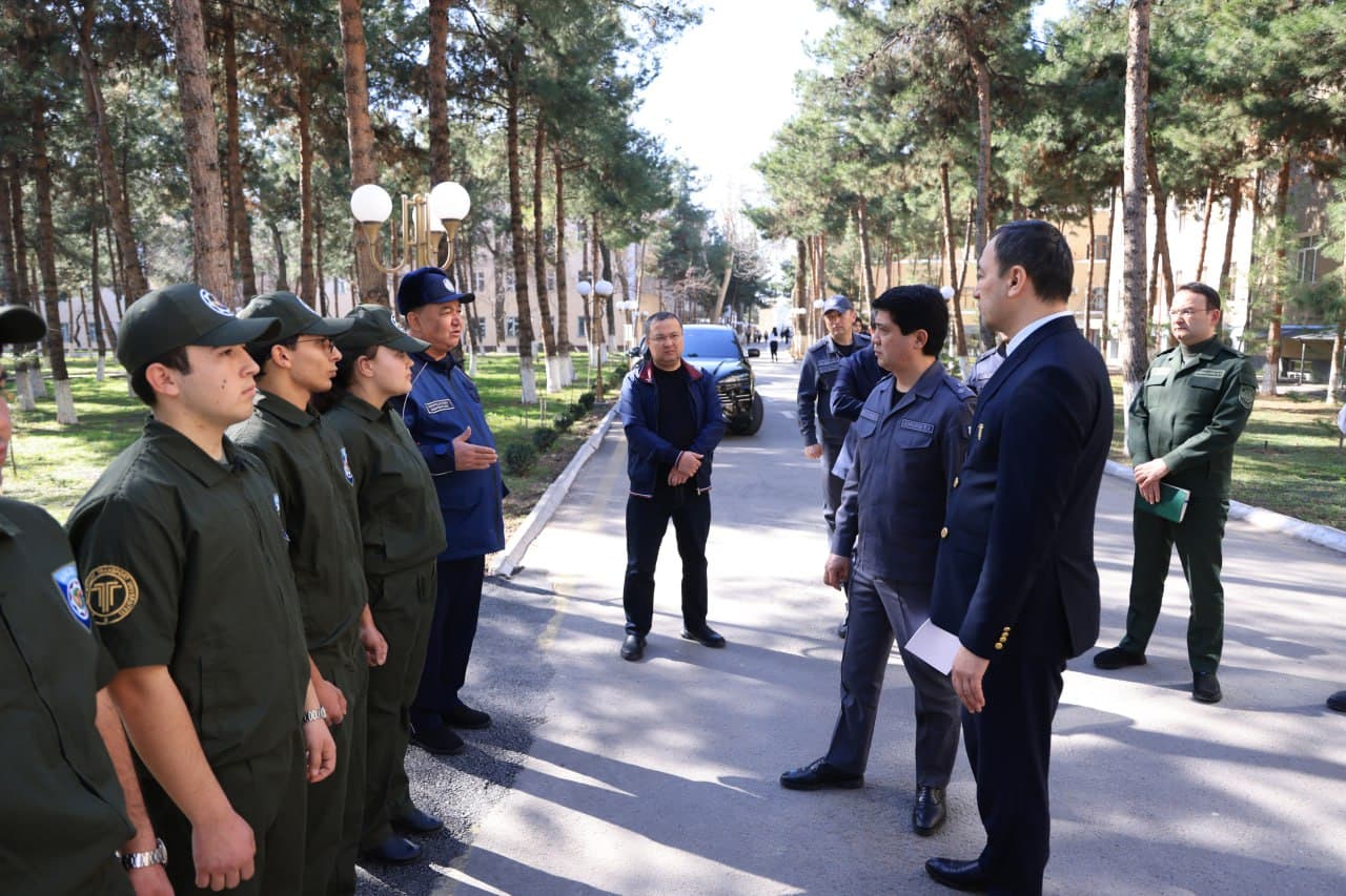 Заместитель министра внутренних дел встретился со студентами Транспортного университета