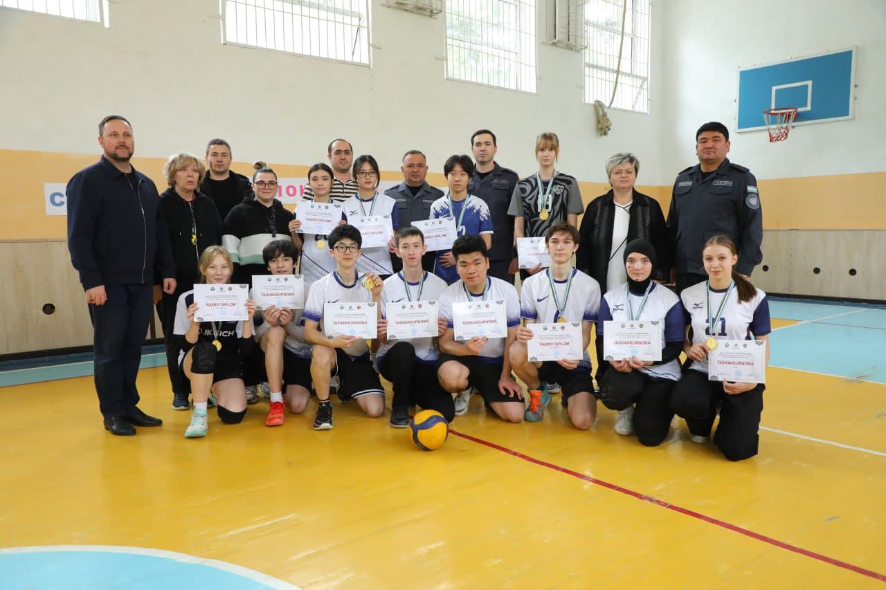Mirobod tumanida yoshlar o‘rtasida voleybol musobaqasi o‘tkazildi