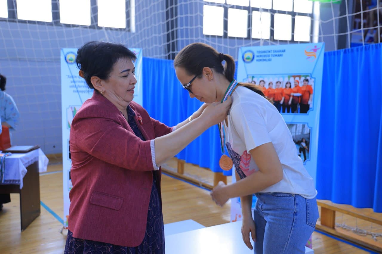 Mirobod tumanida “Ayollar sport olimpiadasi” g‘olib va sovrindorlari aniqlandi