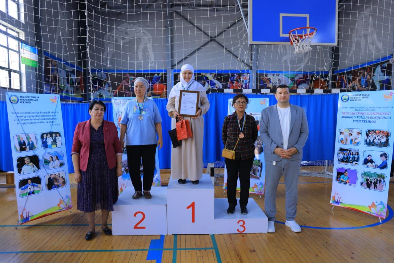 Mirobod tumanida “Ayollar sport olimpiadasi” g‘olib va sovrindorlari aniqlandi