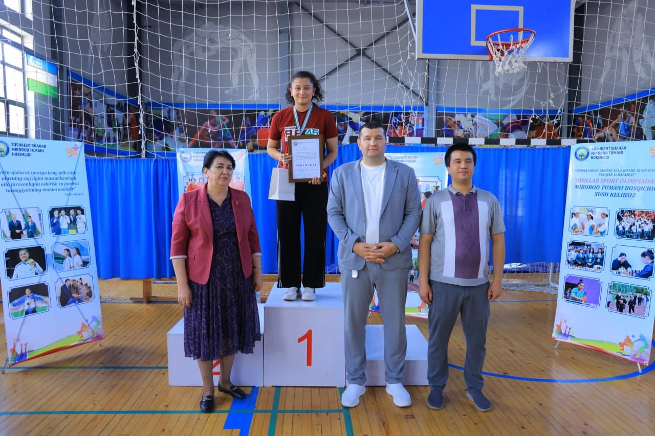 Mirobod tumanida “Ayollar sport olimpiadasi” g‘olib va sovrindorlari aniqlandi