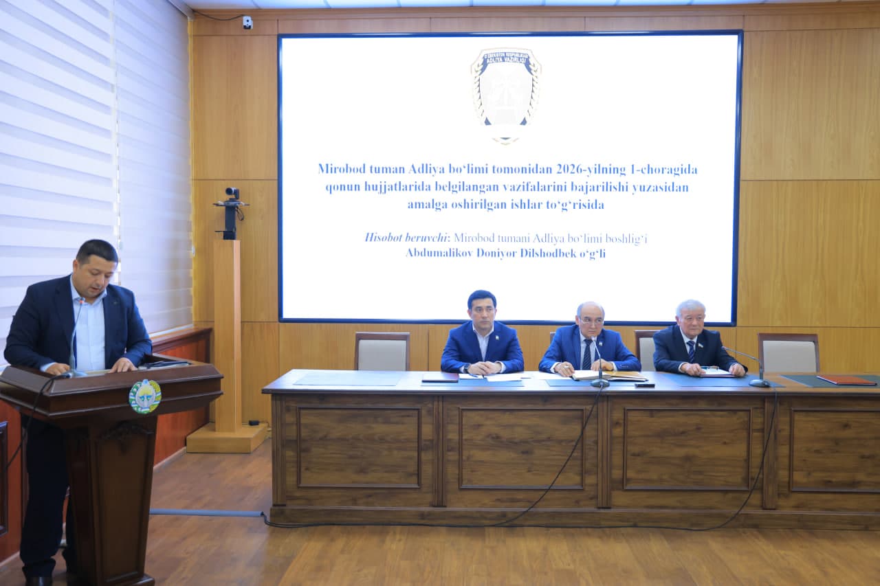 Xalq deputatlari Mirobod tuman Kengashining navbatdagi 22-sessiyasi bo‘lib o‘tdi