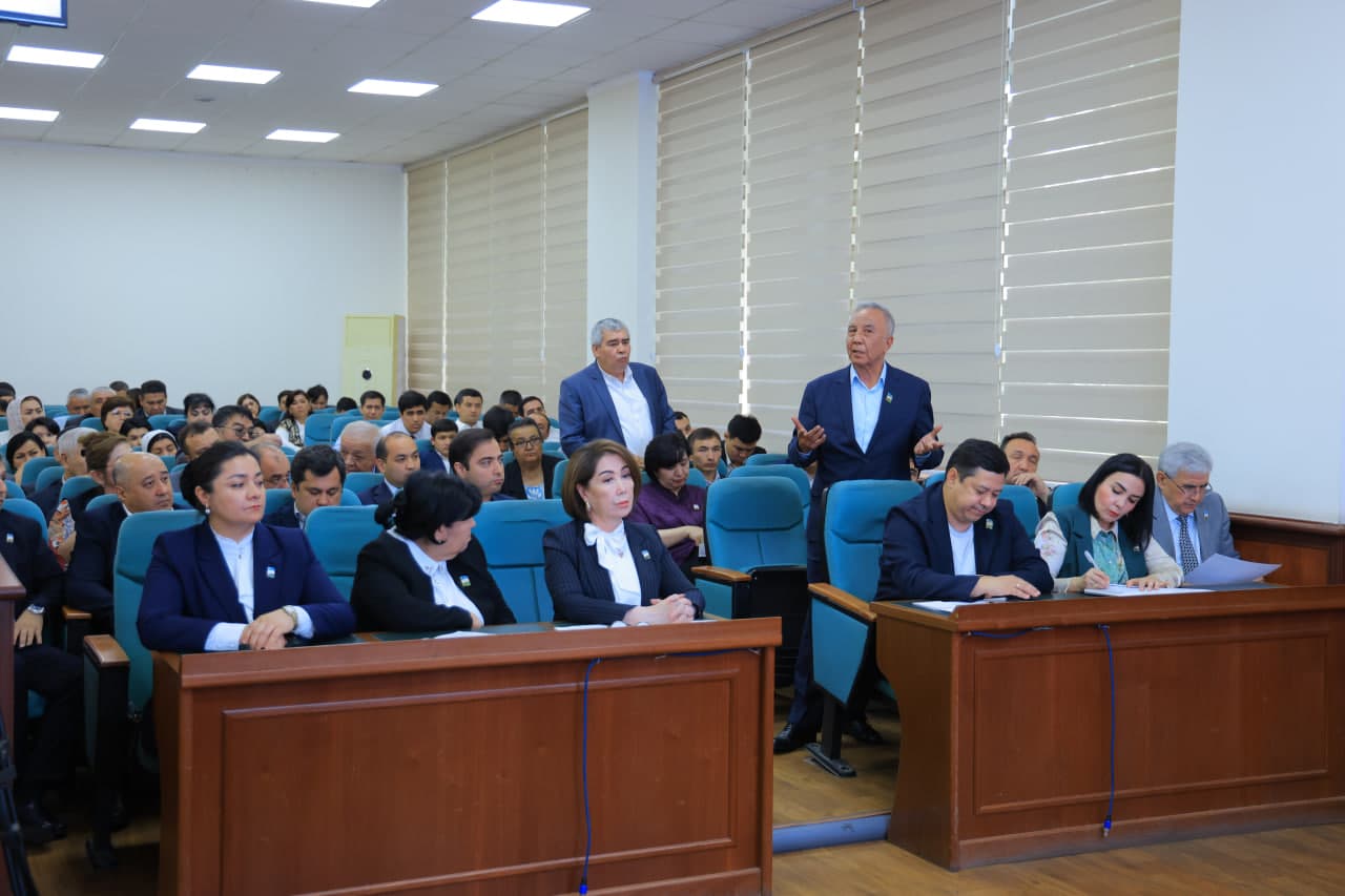 Xalq deputatlari Mirobod tuman Kengashining navbatdagi 22-sessiyasi bo‘lib o‘tdi