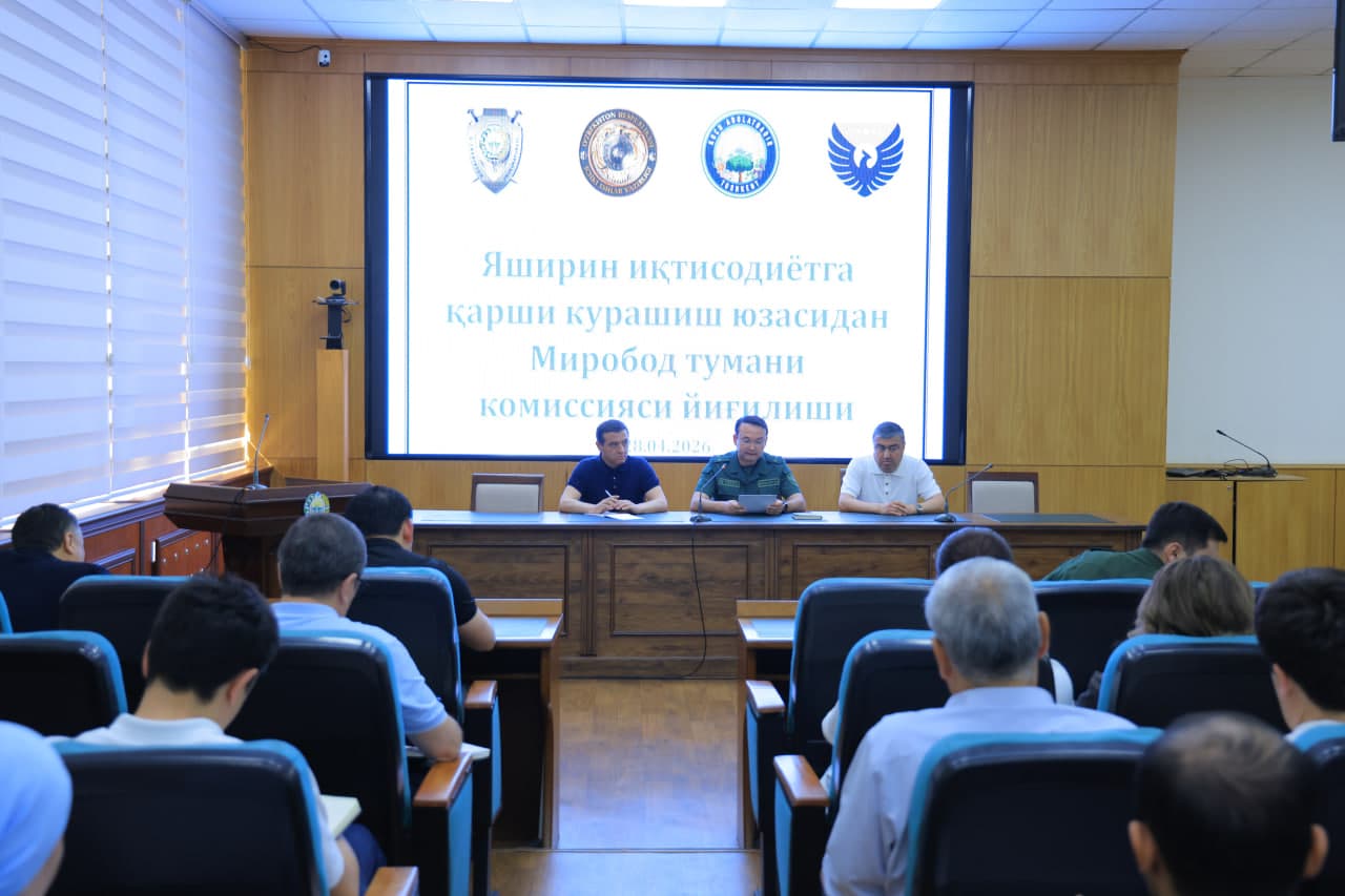 Yashirin iqtisodiyotga qarshi kurashish yuzasidan navbatdagi komissiya yig‘ilishi bo‘lib o‘tdi