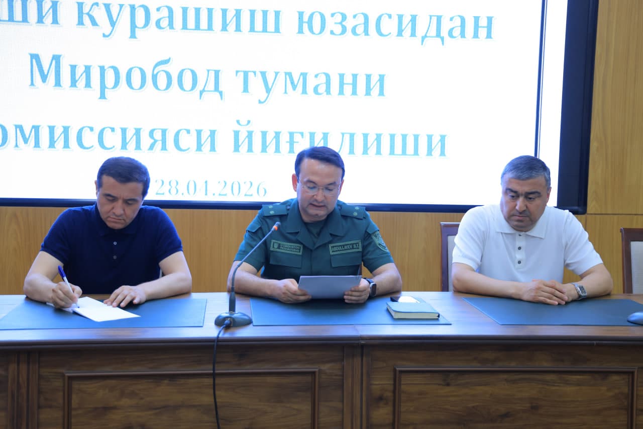 Yashirin iqtisodiyotga qarshi kurashish yuzasidan navbatdagi komissiya yig‘ilishi bo‘lib o‘tdi