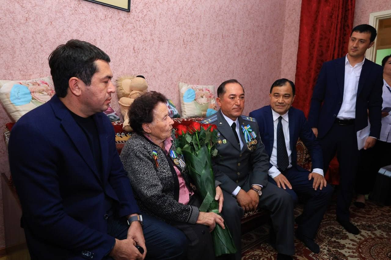 Mirobodda urush faxriylari e’zozlanmoqda