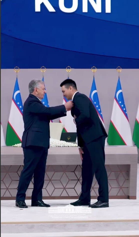 Mirobodlik yosh olim “Mard o‘g‘lon” davlat mukofoti bilan taqdirlandi