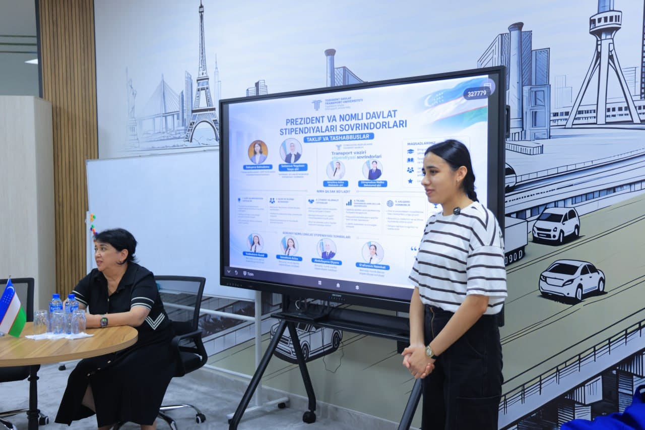 Toshkent transport universitetida “Rahbar va yoshlar” uchrashuvi o‘tkazildi