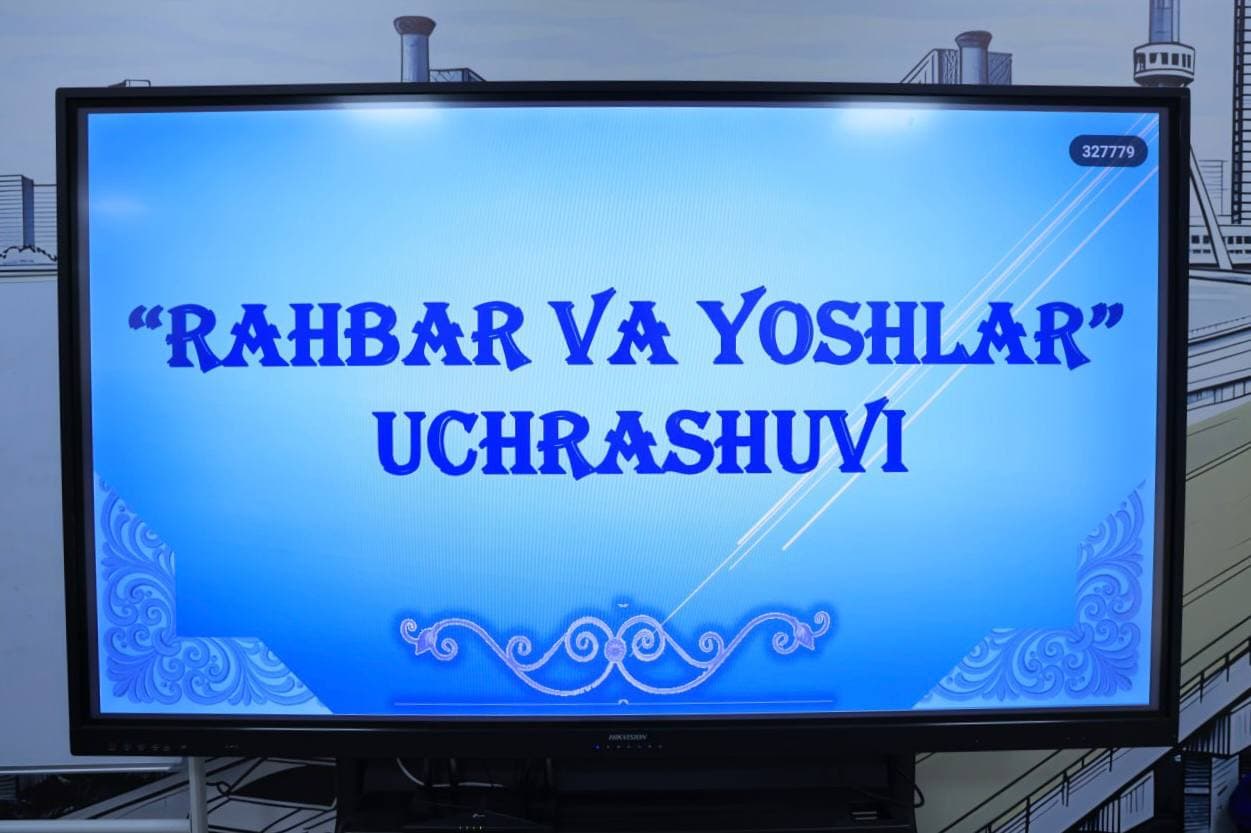 Toshkent transport universitetida “Rahbar va yoshlar” uchrashuvi o‘tkazildi