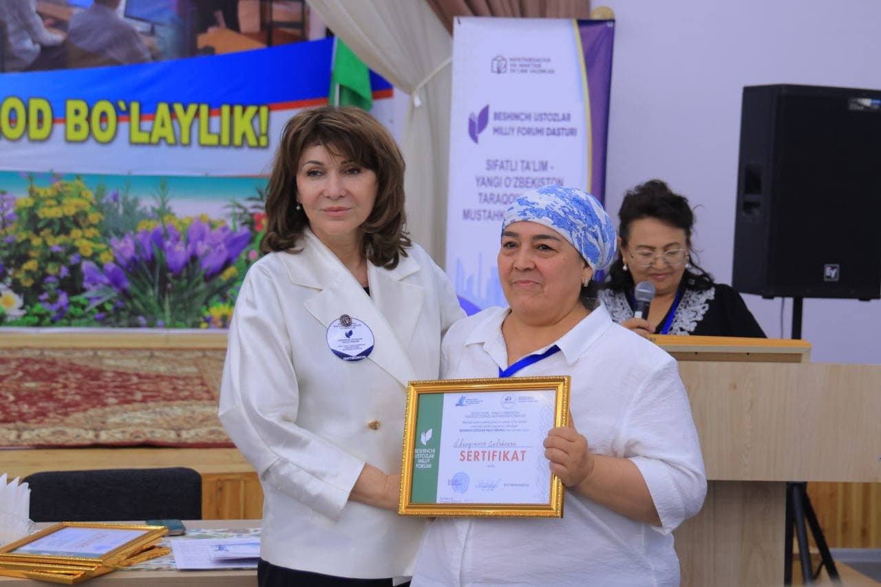 Mirobod tumanida V “Ustozlar milliy forumi” boshlandi