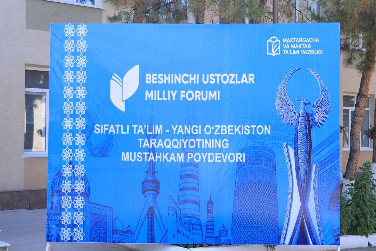 Mirobod tumanida V “Ustozlar milliy forumi” boshlandi