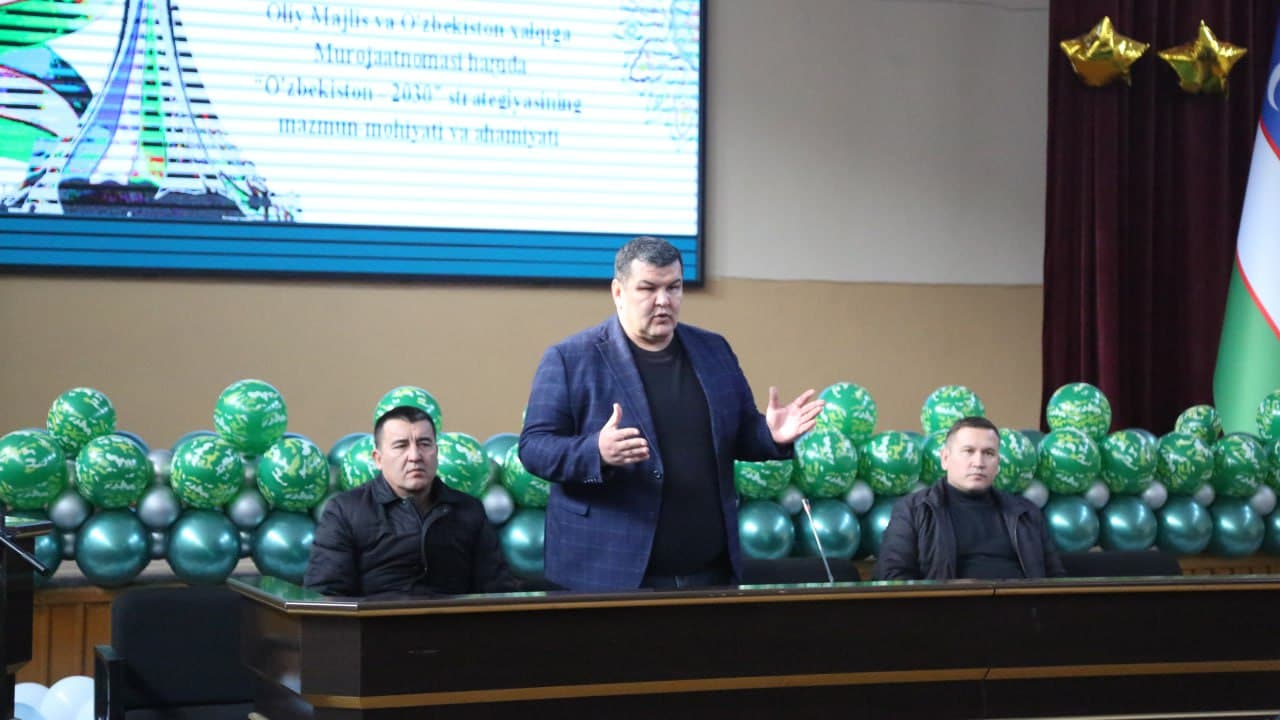 Prezident Murojaatnomasi va “O‘zbekiston – 2030” strategiyasi mazmun-mohiyati keng targ‘ib etilmoqda