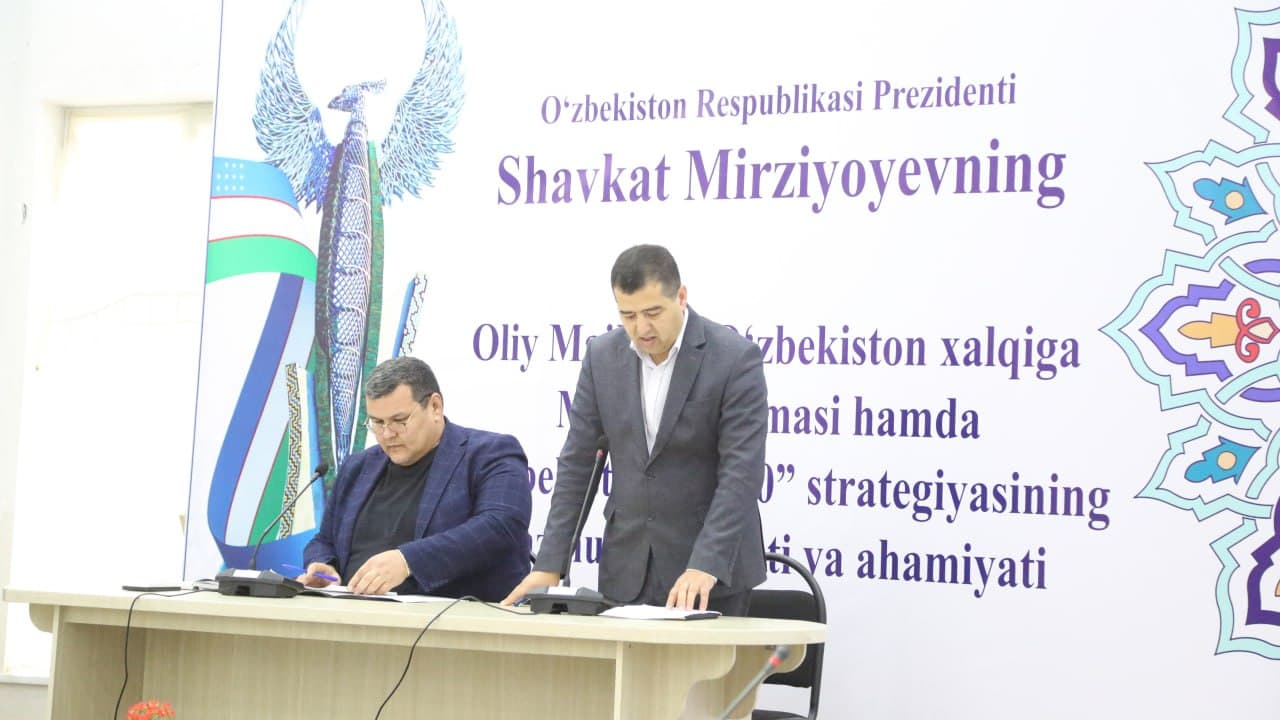 Prezident Murojaatnomasi va “O‘zbekiston – 2030” strategiyasi mazmun-mohiyati keng targ‘ib etilmoqda