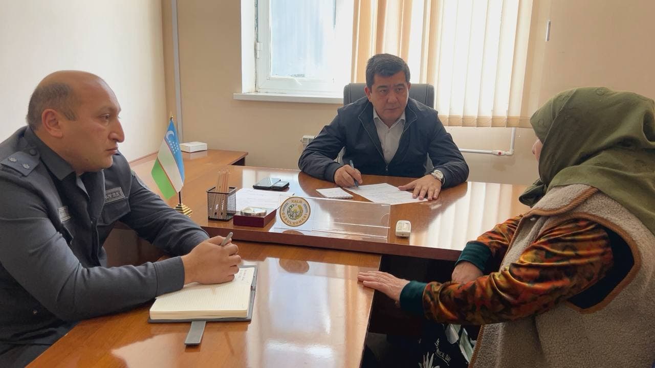 Shahar hokimining sayyor qabuli: xalq murojaatlari amalda hal etilmoqda