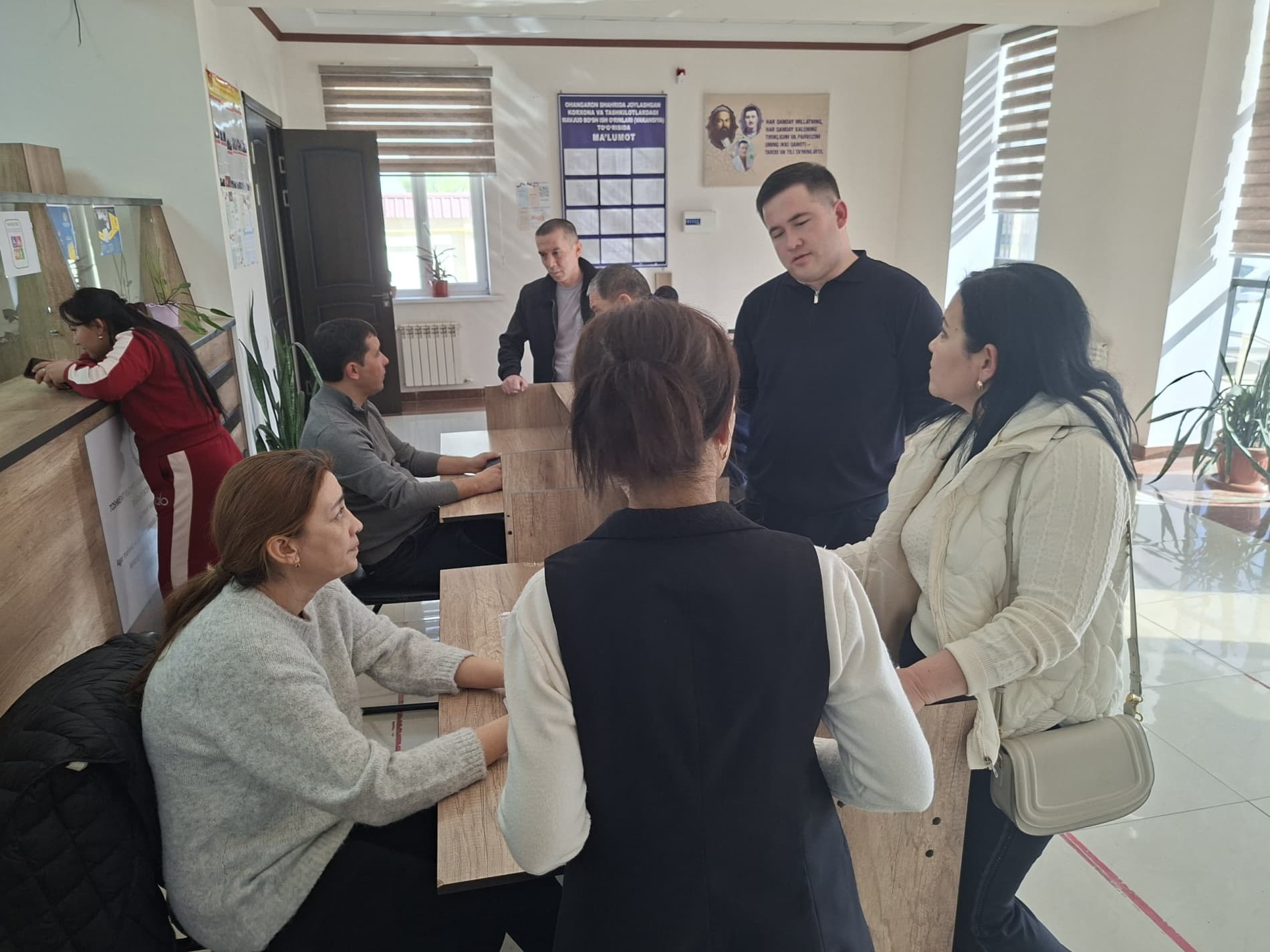 Bo‘sh ish o‘rinlari mehnat yarmarkasi tashkil etildi