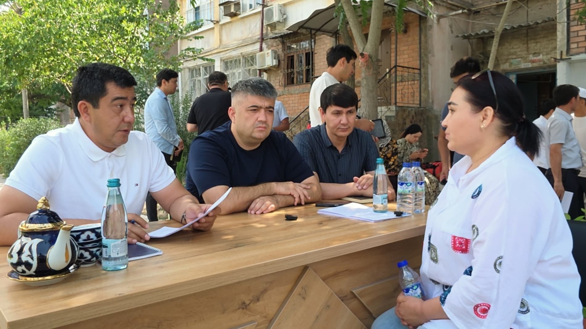 Birlik mahallasida navbatdagi sayyor qabul o‘tkazildi