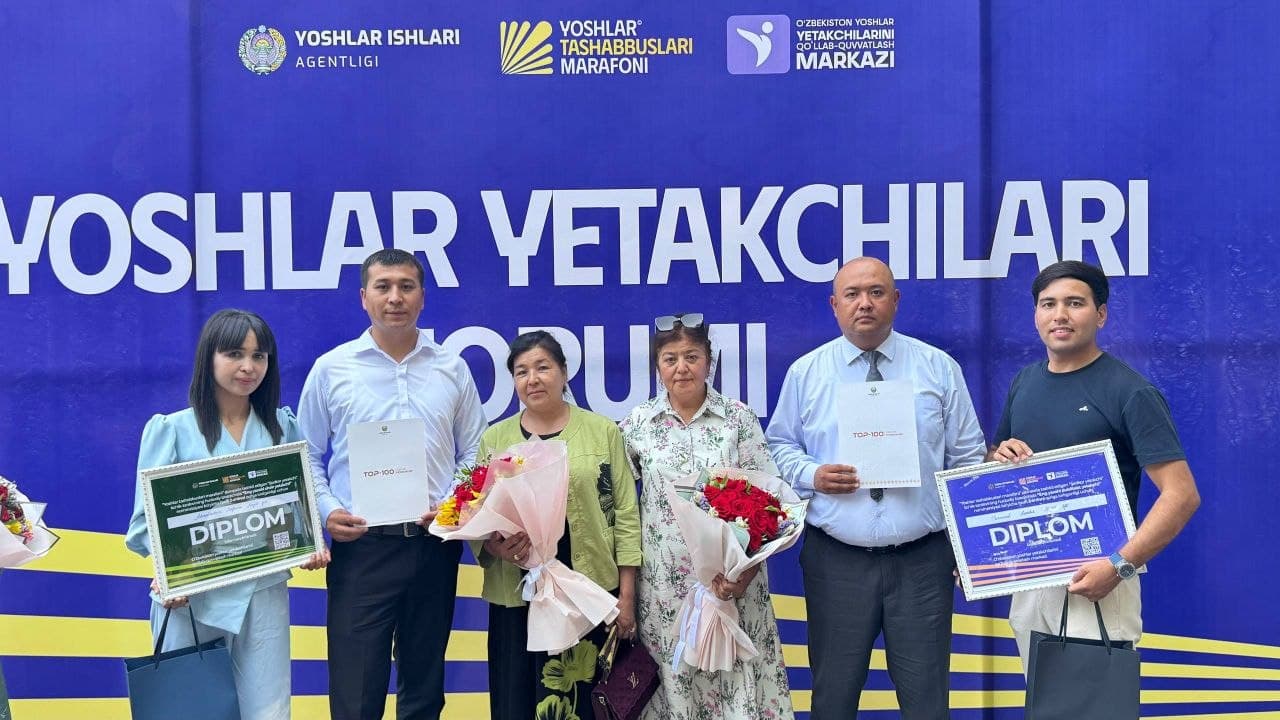 Ohangaron shahar yoshlar yetakchilarining yutuqlari e’tirof etildi!