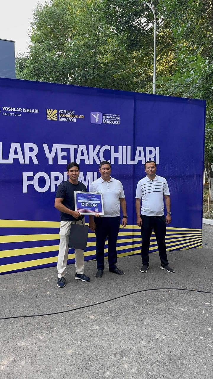 Ohangaron shahar yoshlar yetakchilarining yutuqlari e’tirof etildi!