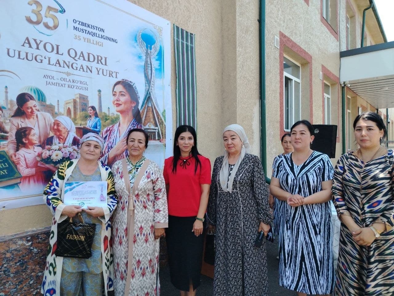 Ayol qadri ulug'langan yurt!