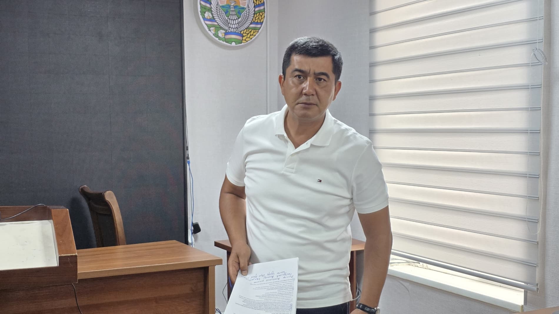 Shahar hokimi Sadriddin Shoqosimov boshchiligida korxona va tashkilotlar rahbarlari ishtirokida yig‘ilish bo‘lib o‘tdi