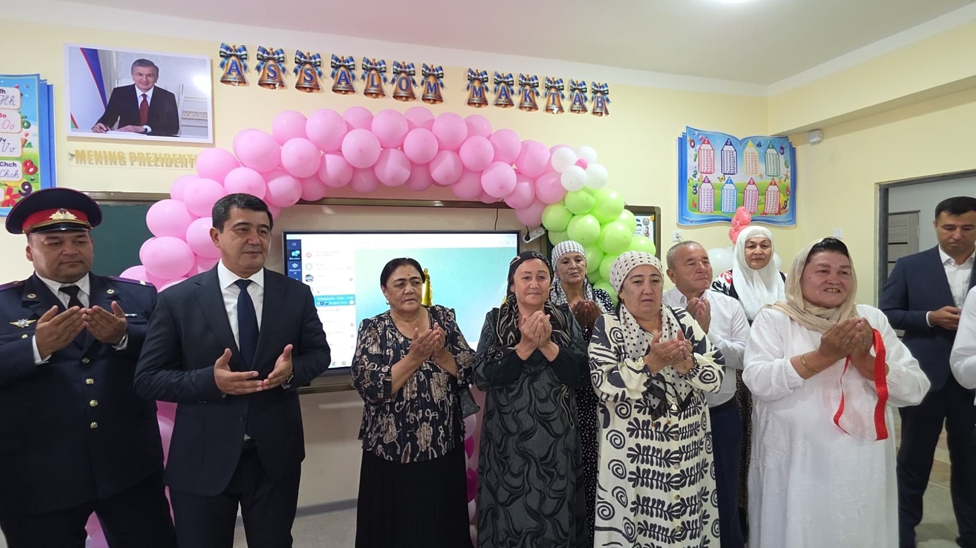 OHANGARON SHAHRIDA YANA BIR ZAMONAVIY MAKTAB FOYDALANISHGA TOPSHIRILDI